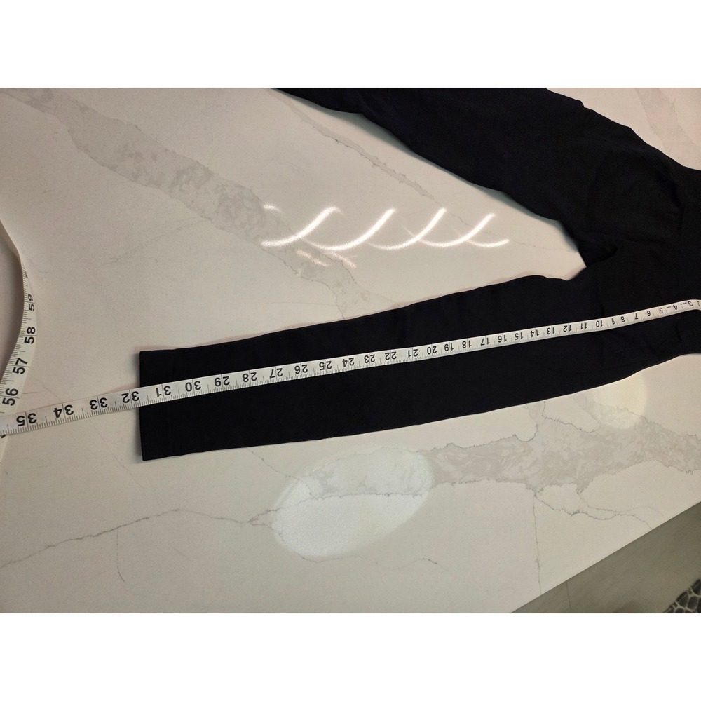 AYBL Black High Waisted Athletic Leggings Full Length Stretch Yoga Pants Women S - Picture 5 of 6